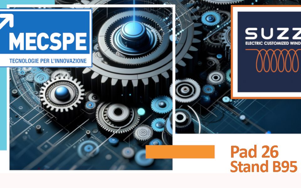 SUZZI partecipa alla fiera MECSPE 2026