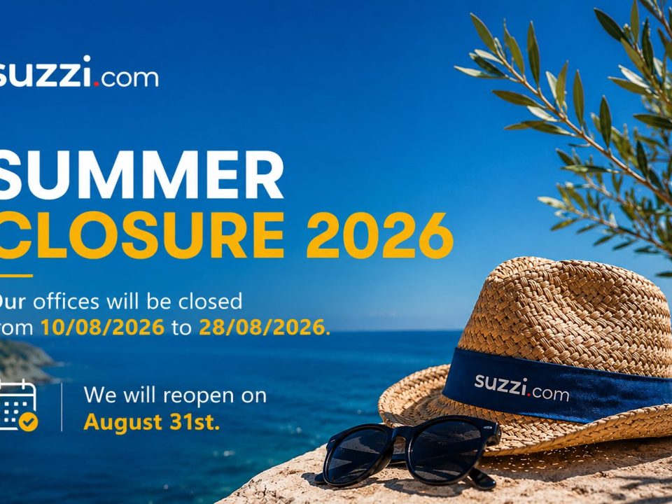 Suzzi summer closure 2026